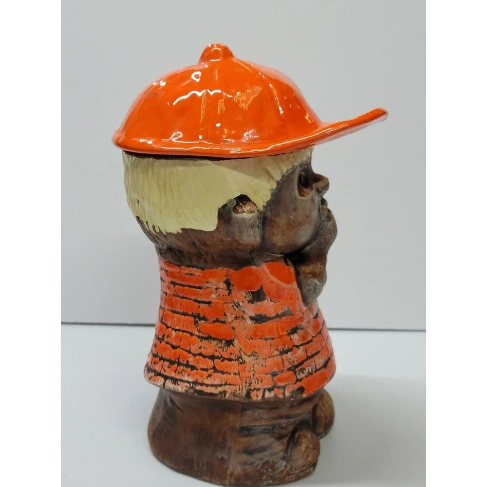 Vintage Treasure Craft Ceramic Boy w/Baseball Cap, Glove & Finger in His Mouth
